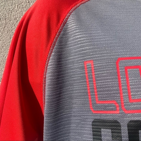 Proedge Knights apparel Louisville Cardinals red and gray‎ Lightweight Shirt Med - Picture 5 of 6